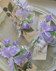 Shrink Plastic Iris Hair Claw