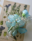 Shrink Plastic Iris Hair Claw