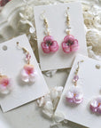 Pansy Crystal Earrings