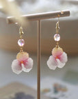 Pansy Crystal Earrings