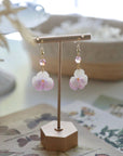 Pansy Crystal Earrings