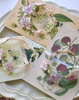 Pink Lavender Hydrangea Bloom Bracelet