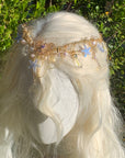 Blue Shell Necklace Hairband