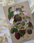 Pink Lavender Hydrangea Bloom Bracelet