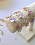 Pink Lavender Hydrangea Bloom Bracelet