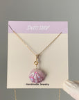 Four-Color Shell Necklace