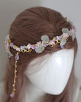 Purple Hydrangea Tiara