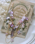 Hydrangea Crystal Necklace