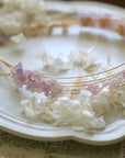 Triple-Layer Hydrangea Headband