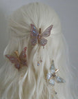 Wire-Wrapped Resin Butterfly Clip