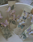 Shrink Plastic Butterfly Hair Clips