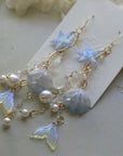 Ocean Dream Blue Shell Earrings