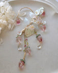 Strawberry Blossom Ear Cuff
