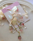 Strawberry Blossom Ear Cuff