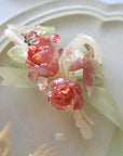 Strawberry Blossom Hair Claw
