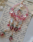 Strawberry Garden Dreamcatcher Car Charm