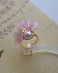 Blush Bloom Pearl Ring