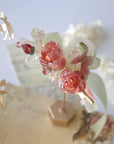 Strawberry Blossom Hair Claw