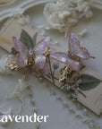 Shrink Plastic Butterfly Hair Clips