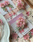 Peach Blossom Hair Clip