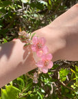 Peach Blossom Tassel Bracelet