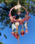 Strawberry Garden Dreamcatcher Car Charm