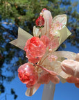 Strawberry Blossom Hair Claw