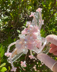 Iridescent Orchid Hair Claw