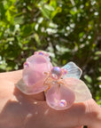 Iridescent Orchid Ring