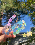 Everbloom Gold Flower Bangles