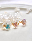 SALE - Resin Spring Flower Rings