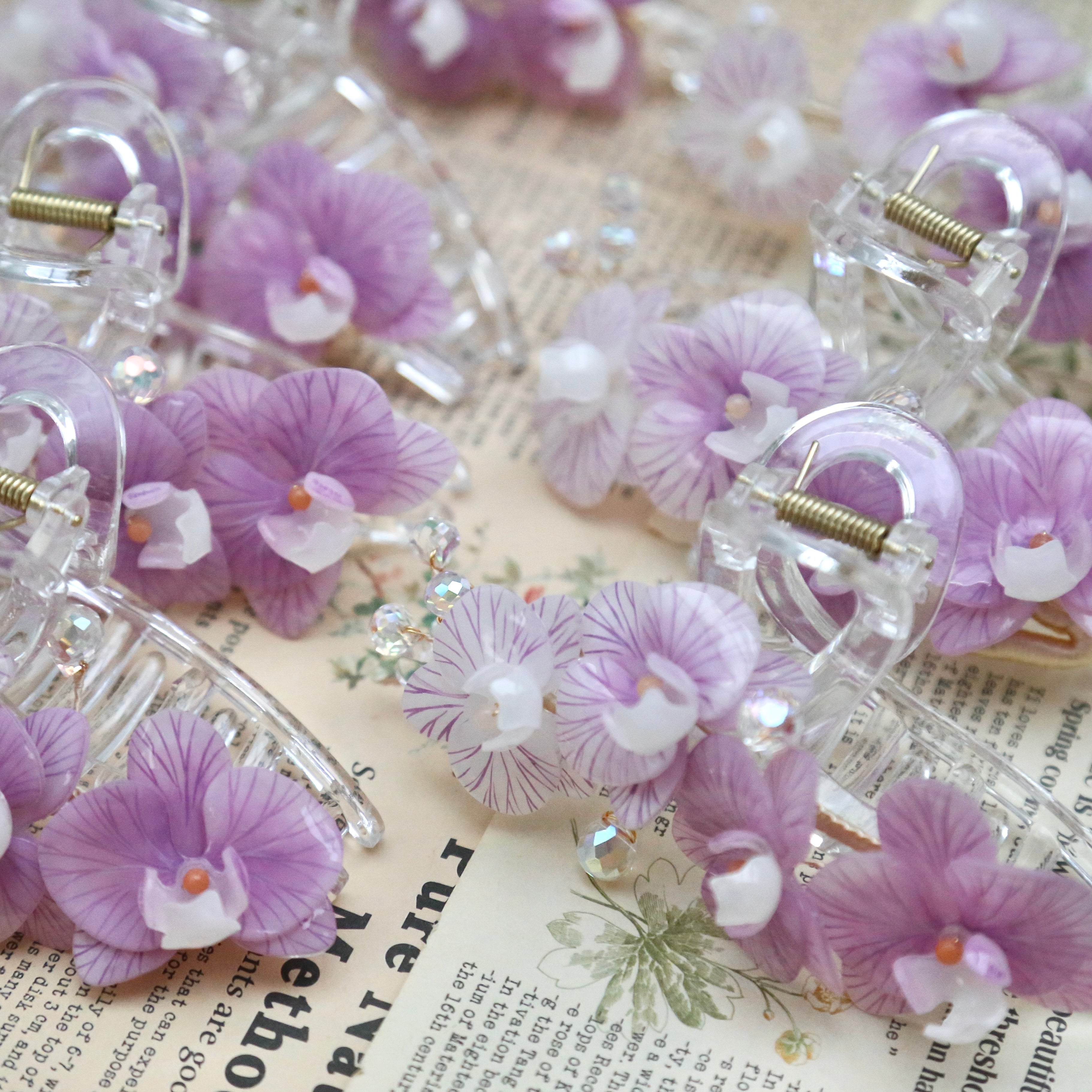 Phalaenopsis Orchid Hair Claws
