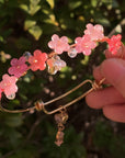 Everbloom Gold Flower Bangles