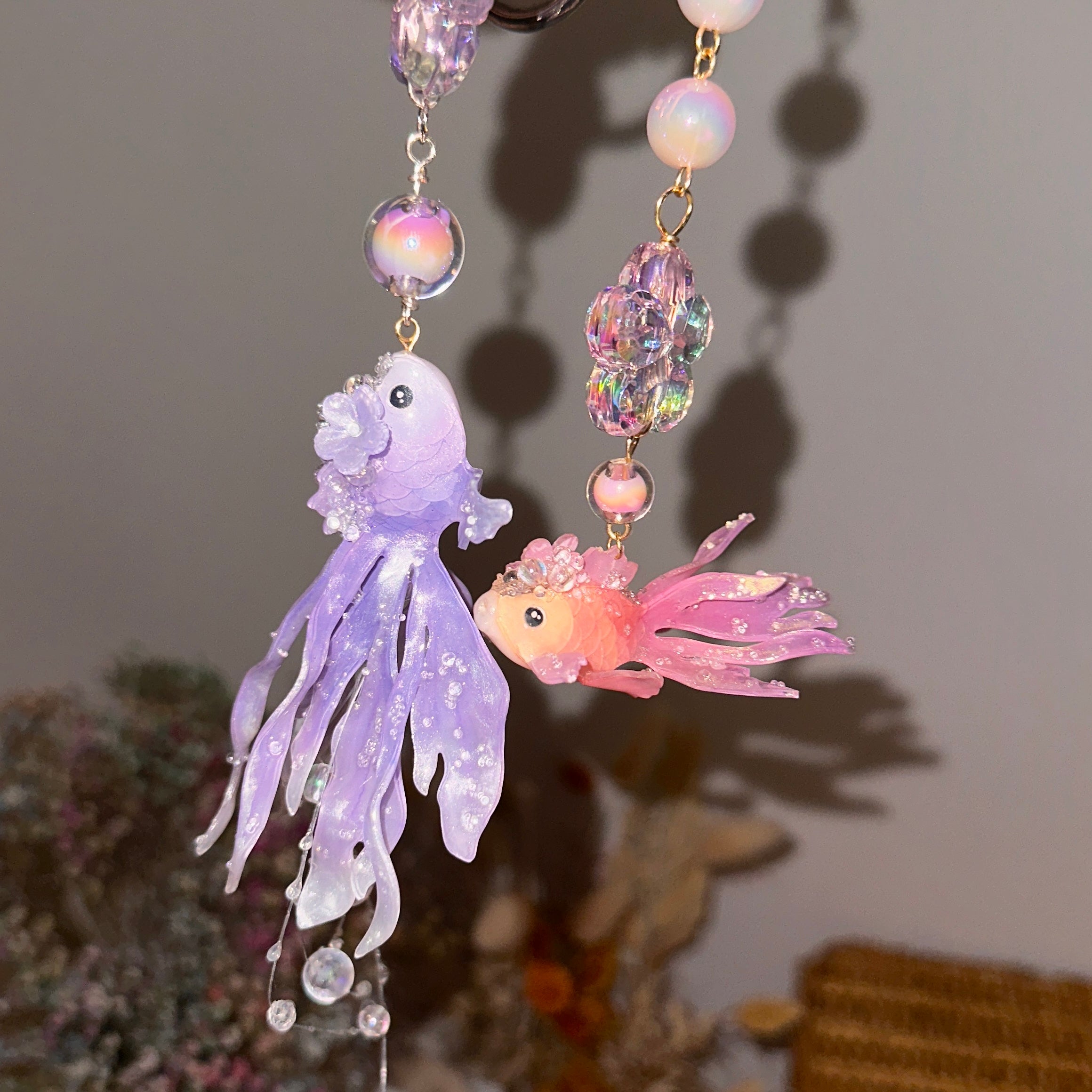 Goldfish Keychain