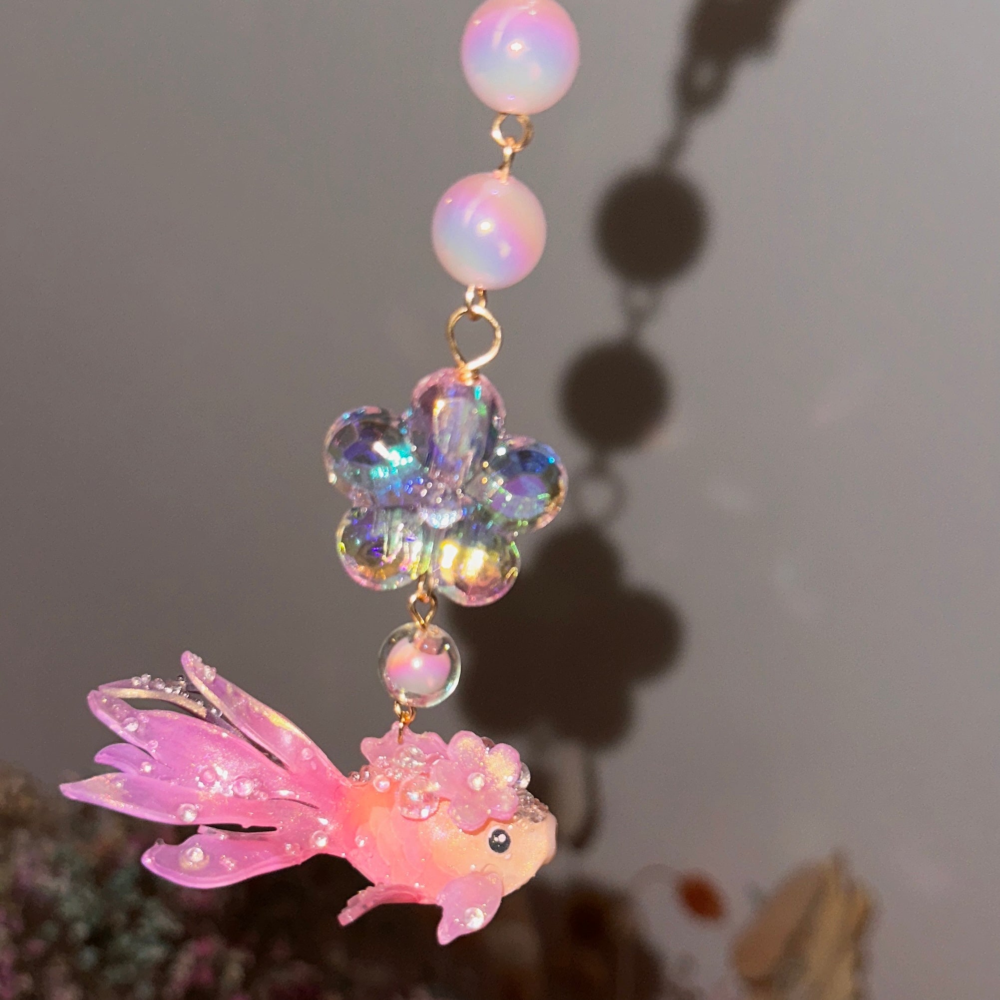 Goldfish Keychain