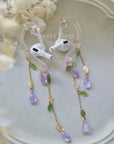 Purple Hydrangea AirPods Jewelry