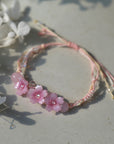 Shrink Plastic Sakura Bracelets