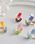 SALE - Tulip Rings
