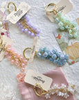 SALE - Fruit And Flower Bag/Key Charms