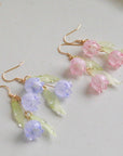Shrink Plastic Lily Of The Valley Earrings