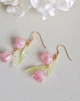 Shrink Plastic Lily Of The Valley Earrings