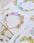 Resin Spring Flower Bracelets