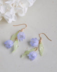 Shrink Plastic Lily Of The Valley Earrings