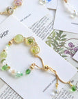 Resin Spring Flower Bracelets