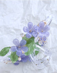 Blue Plumbago Hair Claws