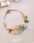 Rainbow Flower Bracelets