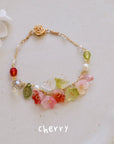 Rainbow Flower Bracelets