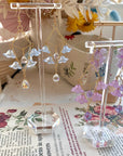 Trumpet Flower Dreamcatcher Earrings