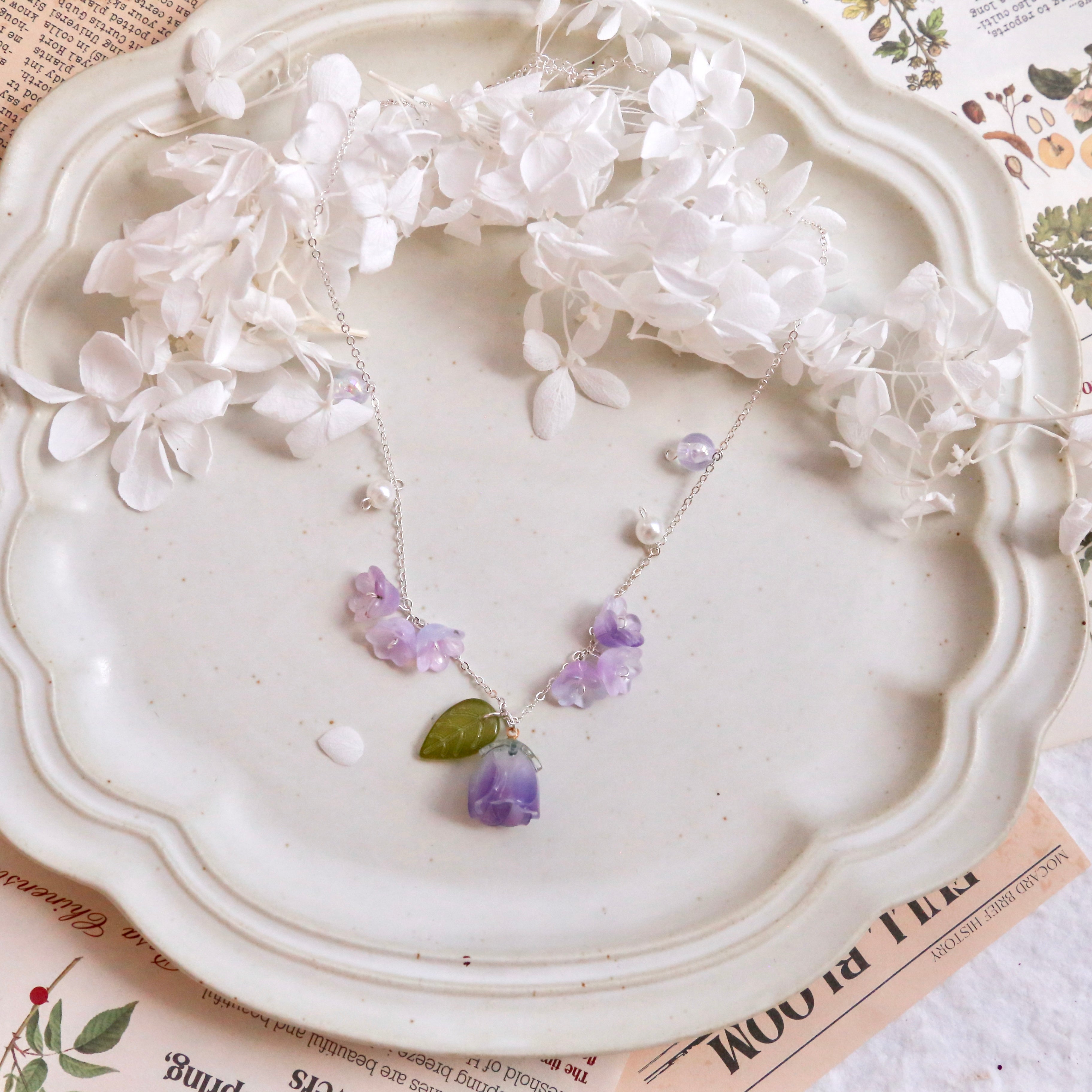 Rose & Lily Necklaces