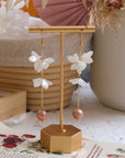 Peach Blossom Earrings
